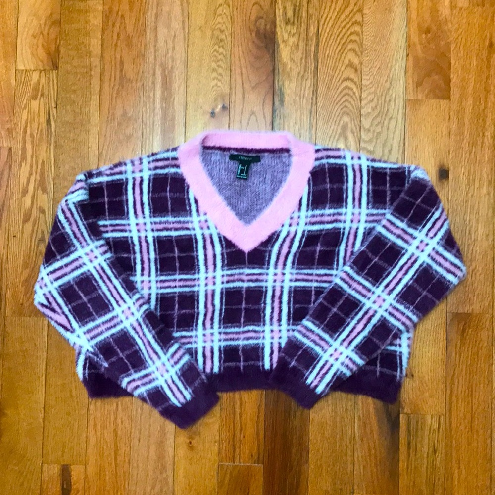 Forever21 Purple Cardigan size S